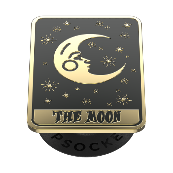 Popsockets Enamel Tarot Card Moon Adhesive PopGrip