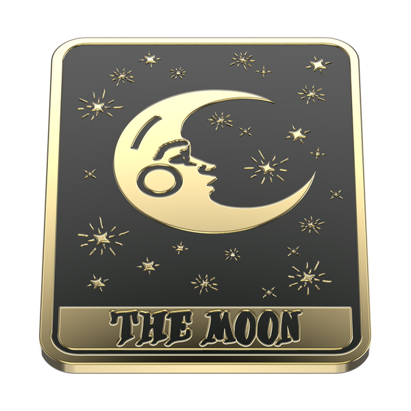 Popsockets Enamel Tarot Card Moon Adhesive PopGrip