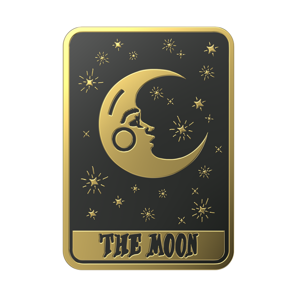 Popsockets Enamel Tarot Card Moon Adhesive PopGrip