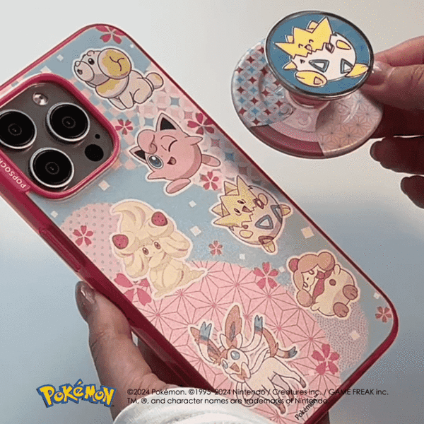Popsockets Enamel Togepi's Charm MagSafe PopGrip
