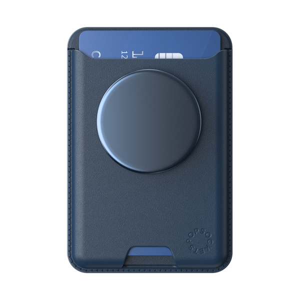 Popsockets French Navy Softgoods MagSafe PopWallet+