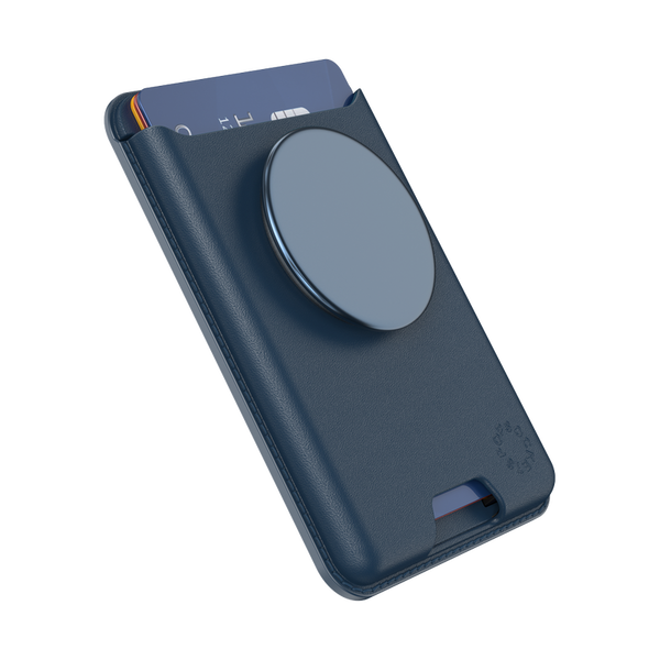 Popsockets French Navy Softgoods MagSafe PopWallet+