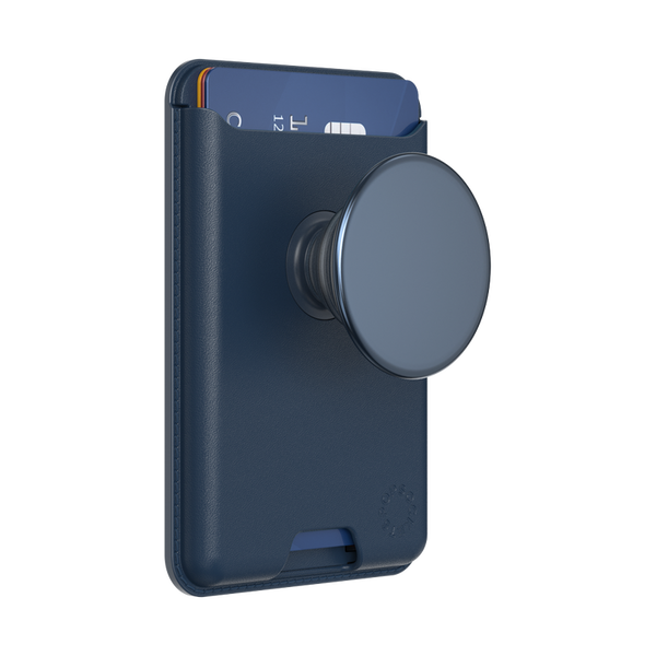 popsockets French Navy Softgoods MagSafe PopWallet+