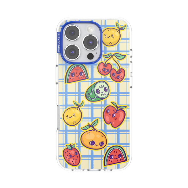 popsockets Fruity Plaid iPhone 16 Pro MagSafe Case