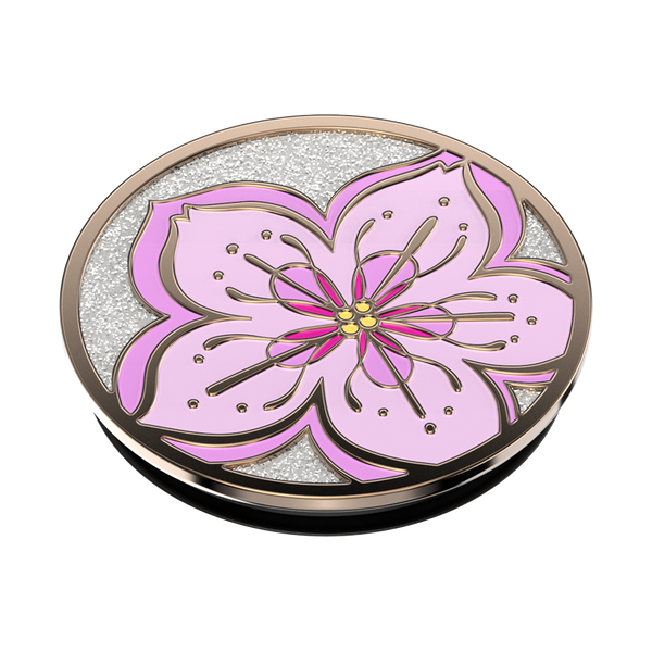 Popsockets Glitter Cherry Blossom Adhesive PopGrip