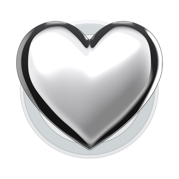 Popsockets Heart Of Silver MagSafe PopGrip
