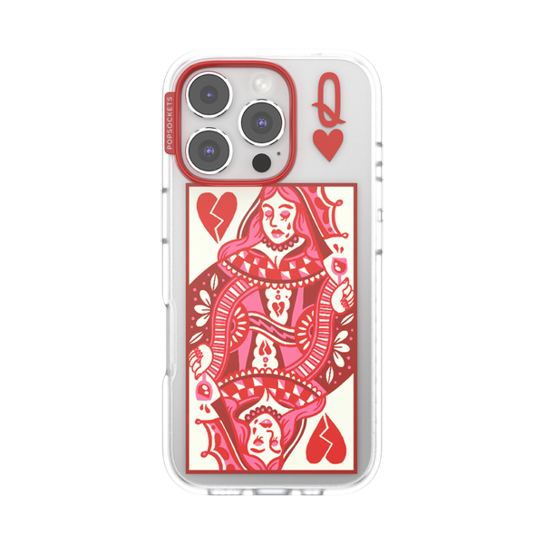 popsockets Heart Queen iPhone 16 Pro MagSafe Case