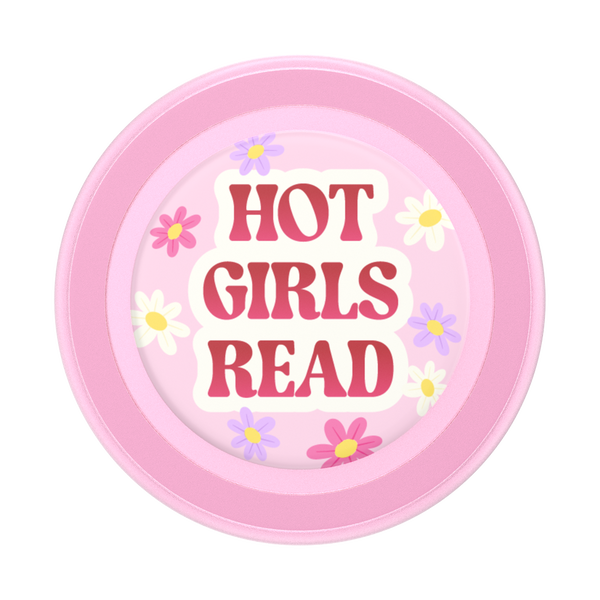 Popsockets Hot Girls Read Pink MagSafe PopGrip