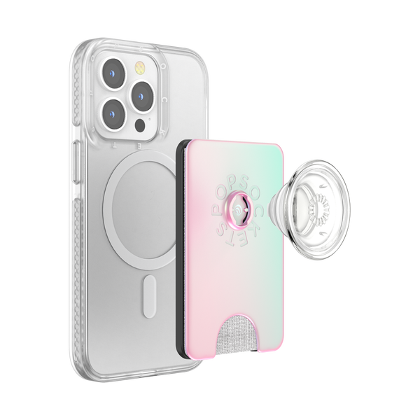 Popsockets Mermaid Pink MagSafe PopWallet+