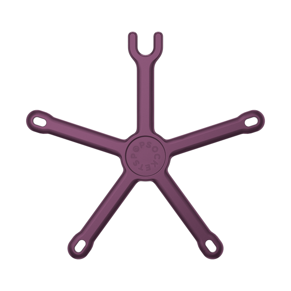 Popsockets Metallic Red Red Wine Flex Mount