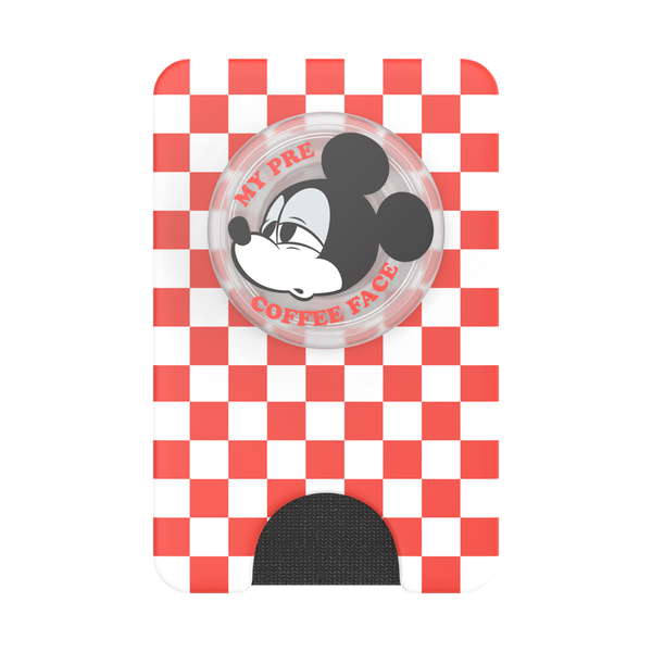 Popsockets Mickey's Coffee Face MagSafe PopWallet+
