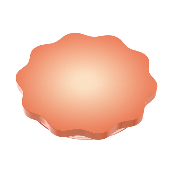 Popsockets Molded Flower Apricot Adhesive PopGrip