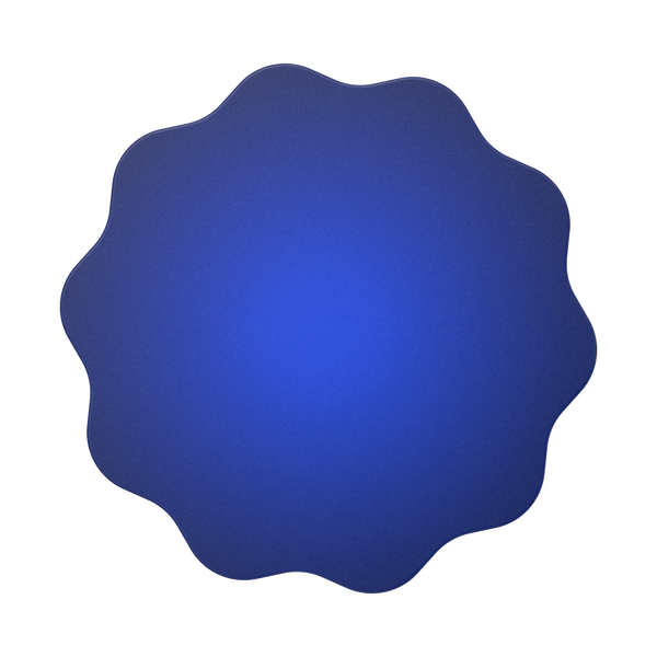 Popsockets Molded Flower Cobalt Adhesive PopGrip