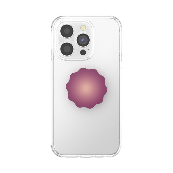 Popsockets Molded Flower Red Wine Adhesive PopGrip