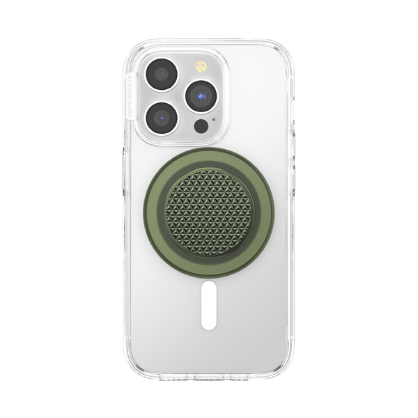 Popsockets Olive Triangle Knurl MagSafe PopGrip