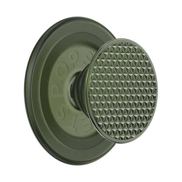 popsockets Olive Triangle Knurl MagSafe PopGrip