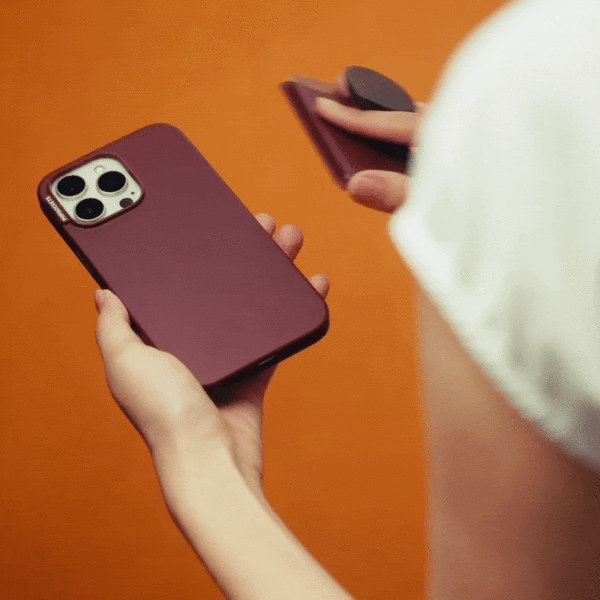Popsockets Oxblood IPhone 16 Pro MagSafe Case