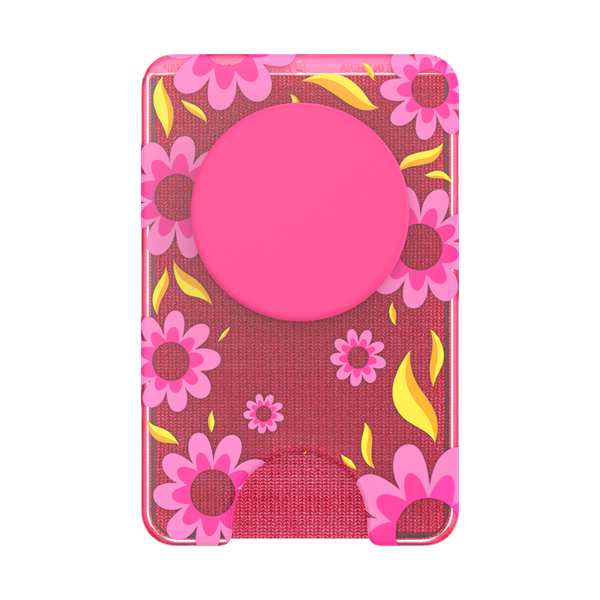 Popsockets Pink Relief MagSafe PopWallet+