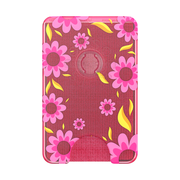 Popsockets Pink Relief MagSafe PopWallet+