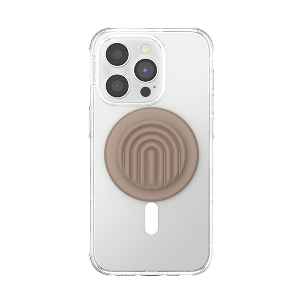 Popsockets PopOut Latte Curves MagSafe PopGrip