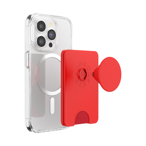 Popsockets Rosso MagSafe PopWallet+