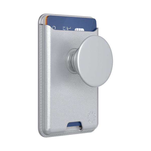 popsockets Silver Softgoods MagSafe PopWallet+