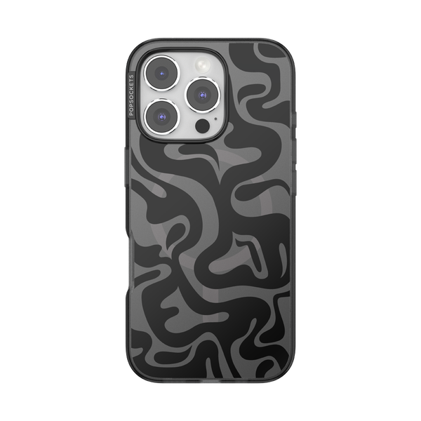 popsockets Swirl Smoke iPhone 16 Pro MagSafe Case