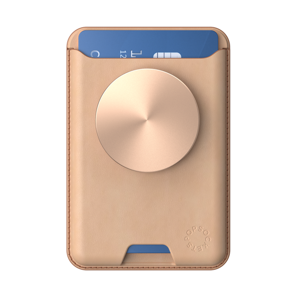 Popsockets Veg Tan Softgoods MagSafe PopWallet+