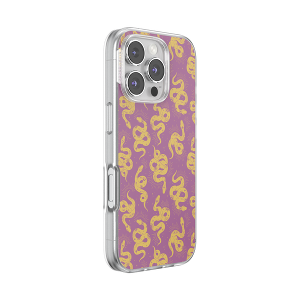 Popsockets Serpentine Mauve IPhone 16 Pro MagSafe Case