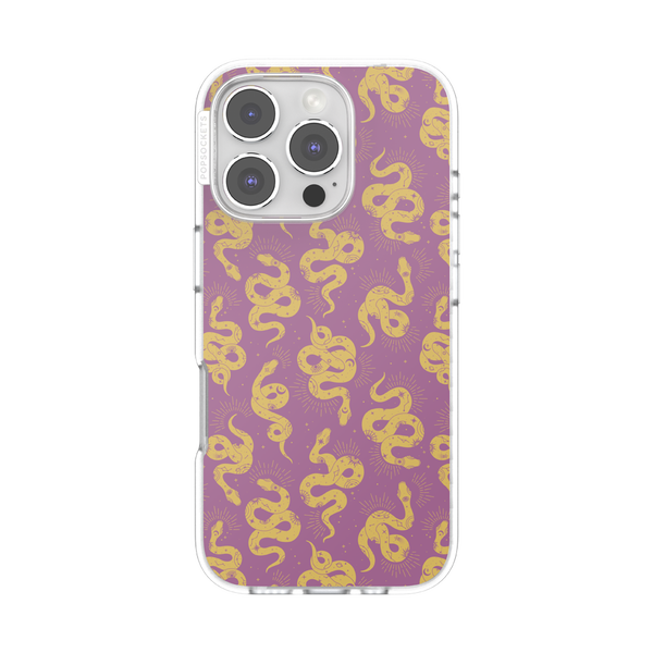 popsockets Serpentine Mauve iPhone 16 Pro MagSafe Case