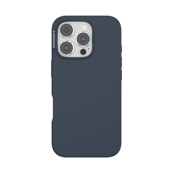 popsockets Soft Touch Navy iPhone 16 Pro MagSafe Case
