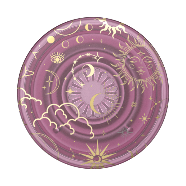 Popsockets Translucent Celestial Mauve Adhesive PopGrip