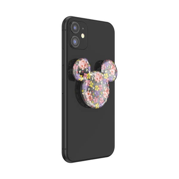 Popsockets Translucent Mickey Mouse Cascading Flowers Adhesive PopGrip