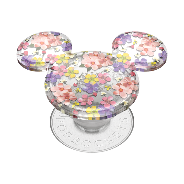popsockets Translucent Mickey Mouse Cascading Flowers Adhesive PopGrip