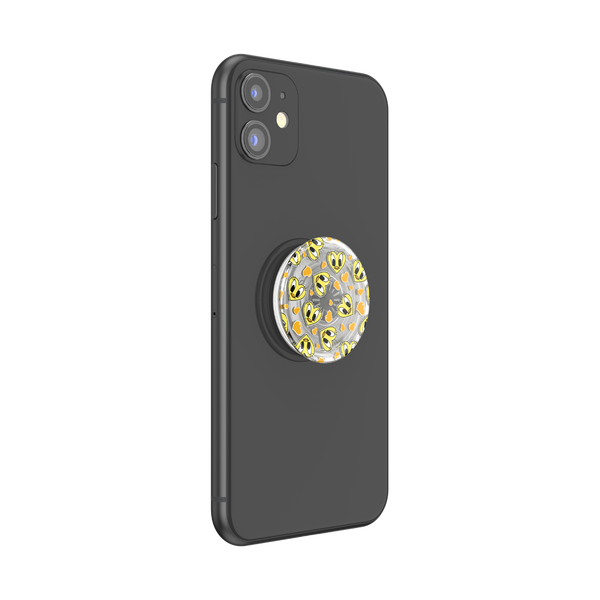 Popsockets Translucent Tweety Heart Toss Adhesive PopGrip
