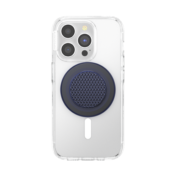 Popsockets Triangle Knurl French Navy MagSafe PopGrip
