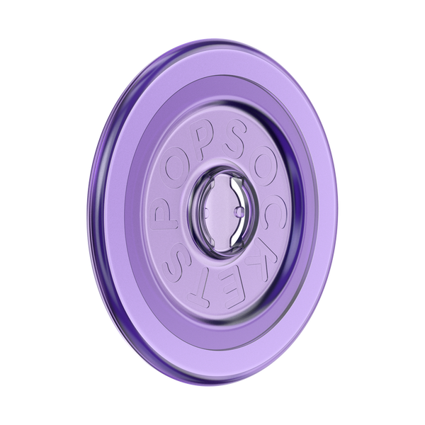 popsockets Warm Lavender Translucent MagSafe Round Base