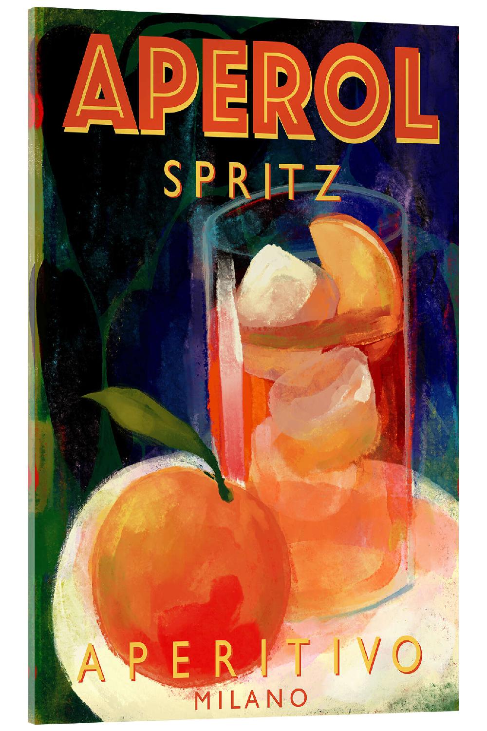 posterlounge Acrylglas print Aperol Spritz Aperitivo Milano