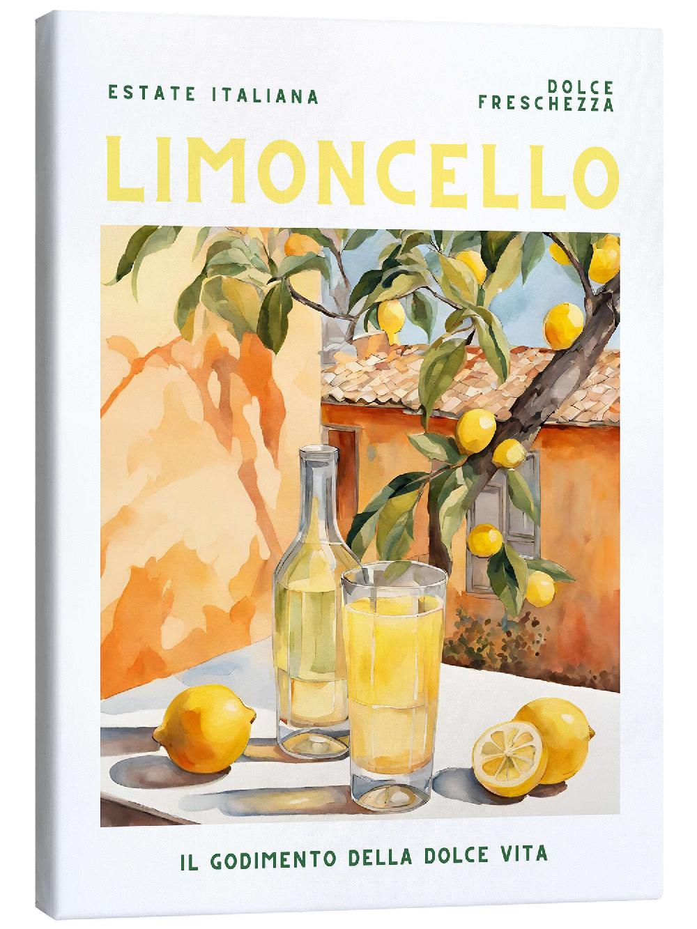 posterlounge Canvas print Estate Italiana - Limoncello