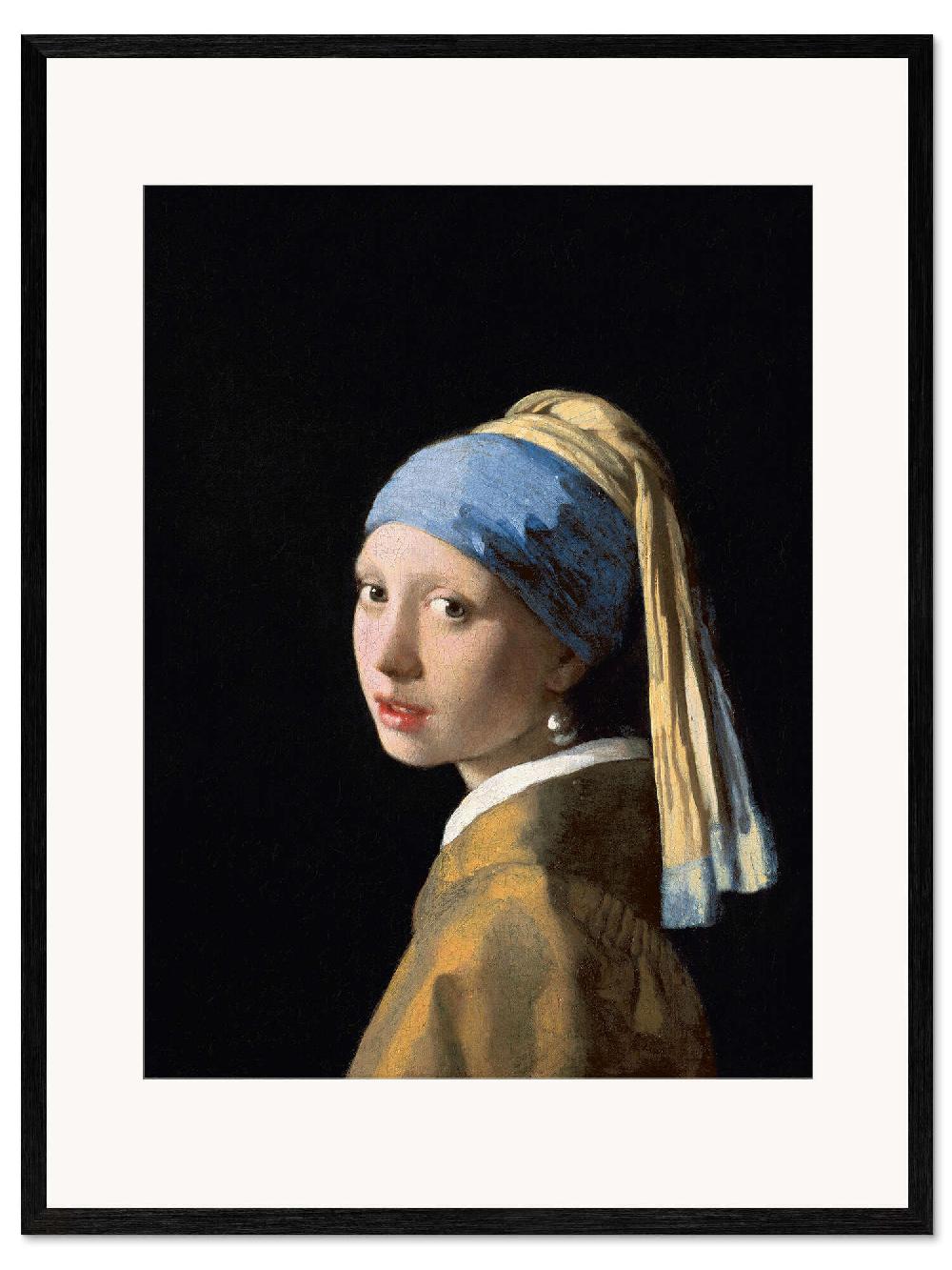 posterlounge Ingelijste kunstdruk Meisje Met De Parel