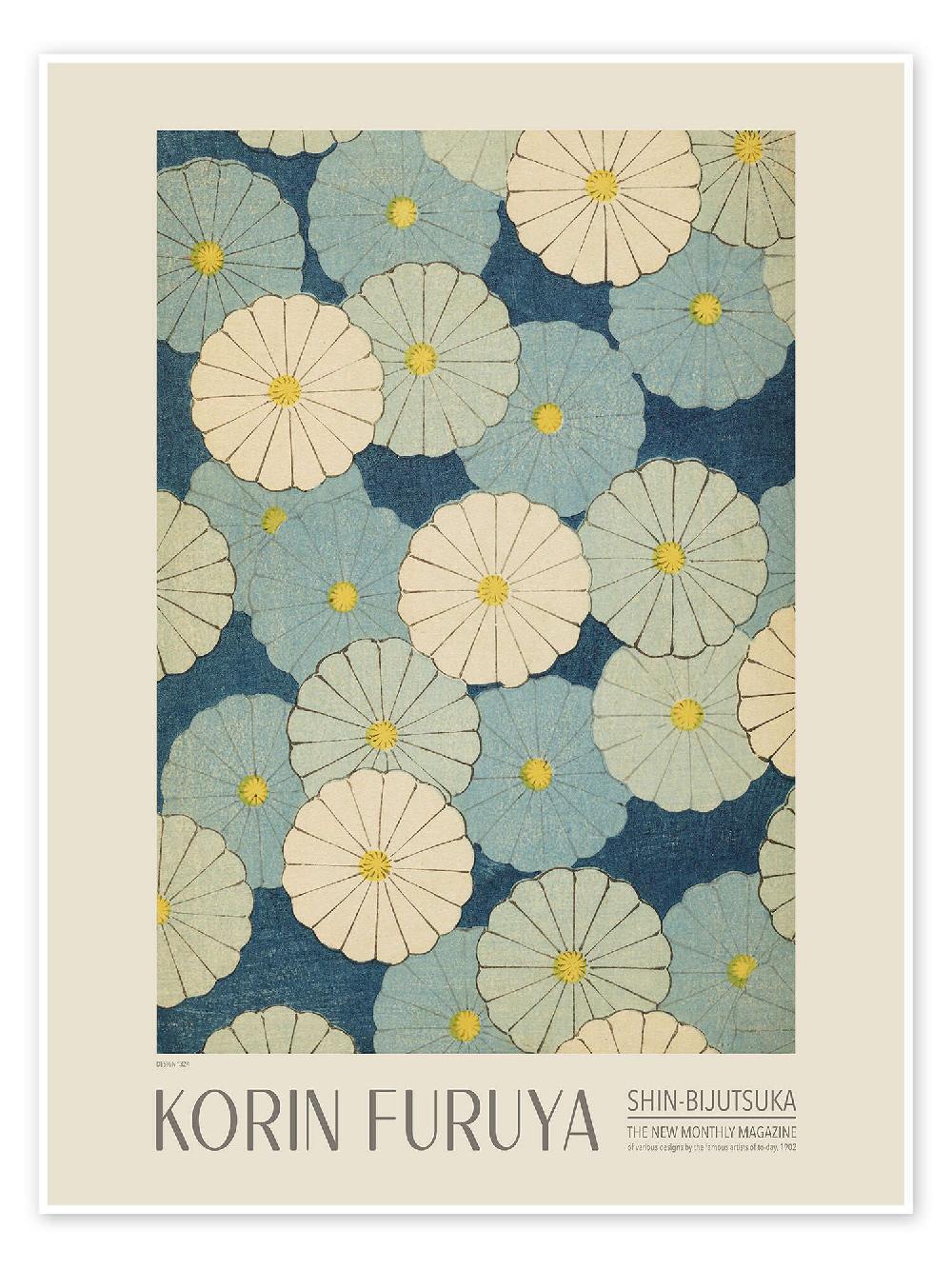 posterlounge Poster Floral Design 324 Shin-bijutsukai 1902