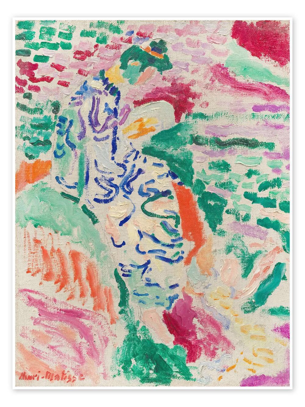 posterlounge Poster La Japonaise: Woman beside the Water 1905