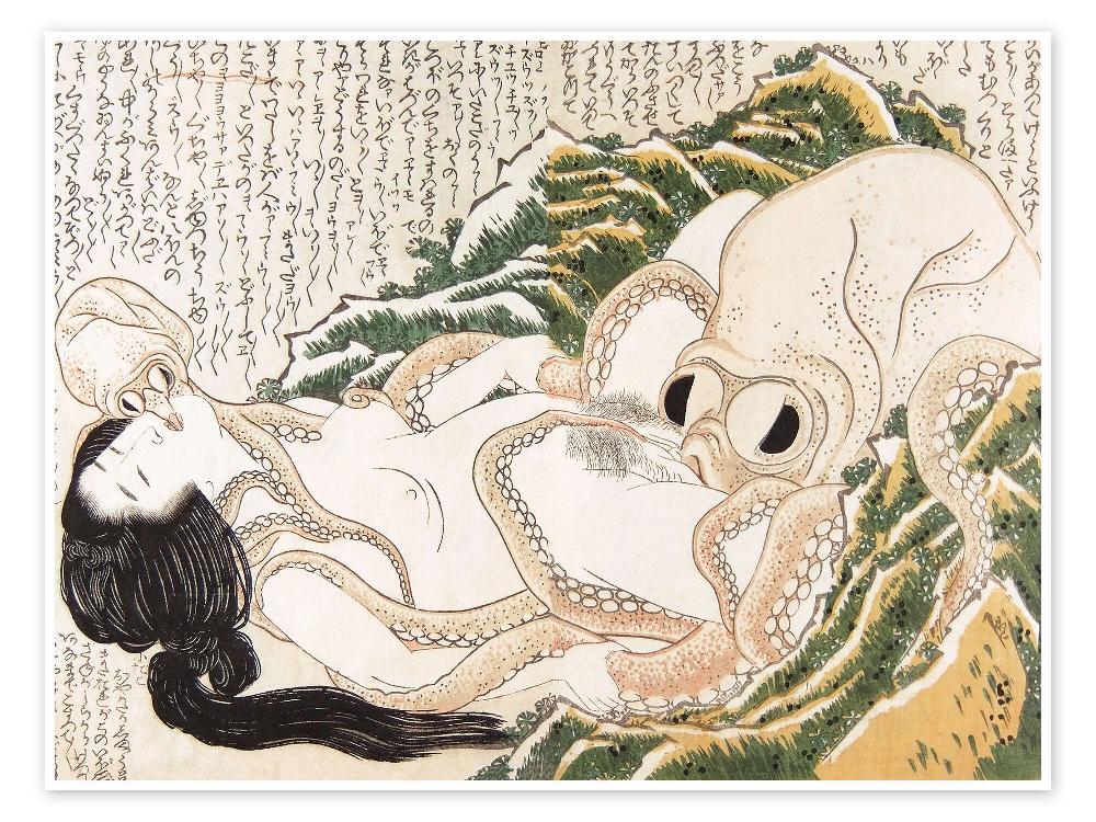 posterlounge Poster The Dream of the Fisherman's Wife