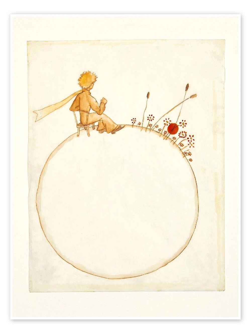 posterlounge Poster The Little Prince (Le Petit Prince) 1942