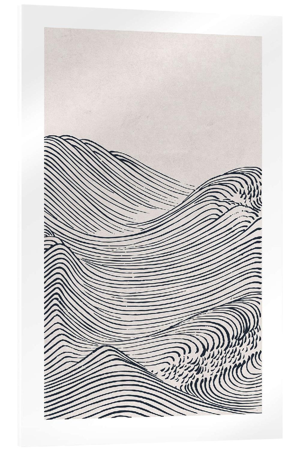 posterlounge Acrylglas print De golf II