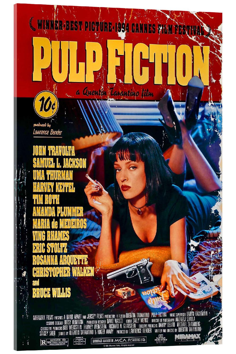 posterlounge Acrylglas print Pulp Fiction (Engels)