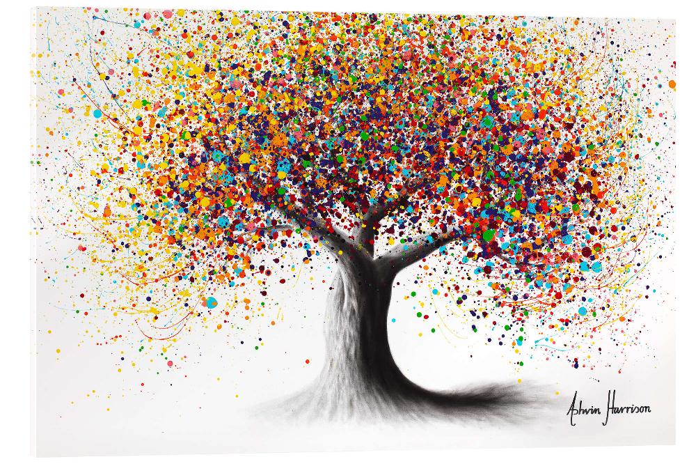 posterlounge Acrylglas print Rainbow Soul Tree
