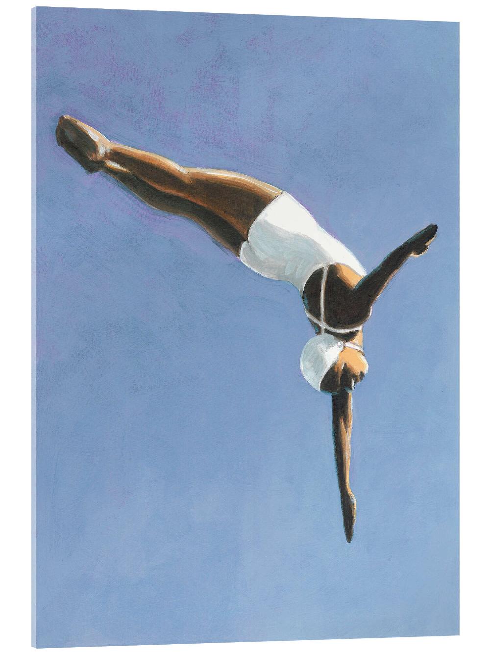 posterlounge Acrylglas print Schoonspringen