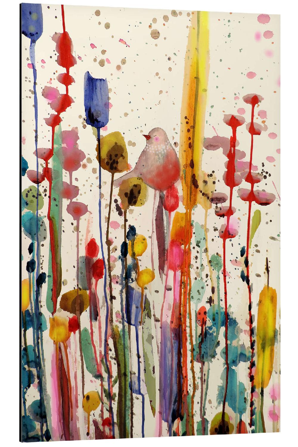 posterlounge Aluminium print Ce doux matin