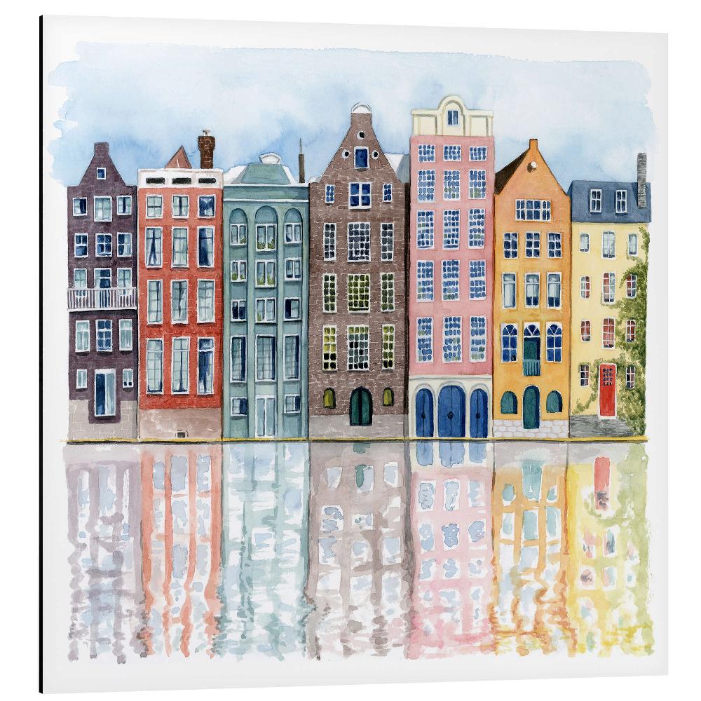 posterlounge Aluminium print Neighborhood I